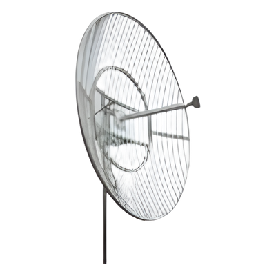 Antena Parabólica de Rejilla / 1850-1990 MHz / 26 dBi / Apertura 7°H-6°V / Resistencia Viento 60 m/s (196.9 ft/s) / Conector N Hembra