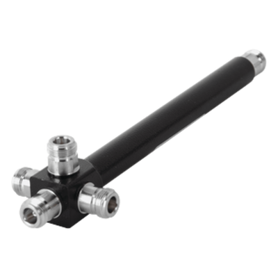 Divisor de Potencia / 4 Salidas / 698-2700 MHz / PIM -120 dBc / 200W / Conectores N Hembra / Pérdida 6.32 dB / 50 Ohm