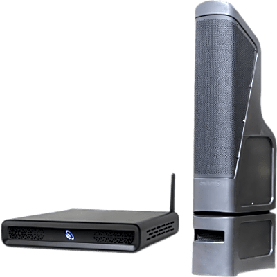 Sistema Audio Exterior / Amplificador 2 Canales 100W / Torre Line Array 200W / HDMI eARC / Bluetooth 5.3 / IP56 / 9.1 m (30 ft)