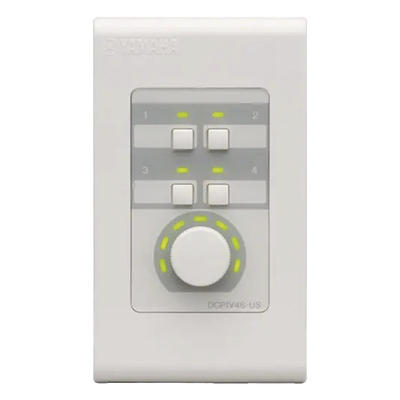 Panel de Control Digital / 1 Volumen / 4 Switches / RS-485 / CAT5 / Compatible MA PA MTX