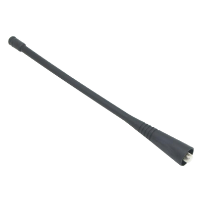 Antena Helicoidal UHF / 400-470 MHz / 50 Ohmios / Omnidireccional / Conector Rosca Monopolo / 170 mm (6.7 in)