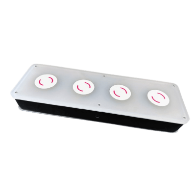 Kit Demo RFID Lift & Learn / 4 Sensores RFID / Sensor de Presencia / 8 Tags / USB Plug & Play / Panel 460 x 145 mm