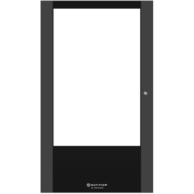 Puerta para Gabinete de Control / Acero Calibre 16 / Apertura 120° / Cerradura con Llave / Tres Niveles / Certificación UL y FM