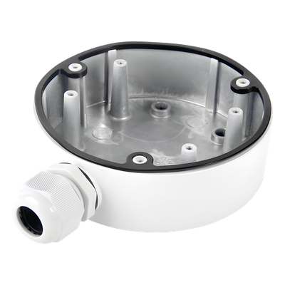 Caja de Conexiones para Cámara Domo / IP66 / Ø137 x 42 mm / 250 g / Exterior
