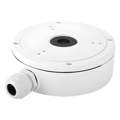 Caja de Conexiones de Exterior / Aluminio / IP66 / Eyeball y Turret / 157 x 185 x 51.5 mm