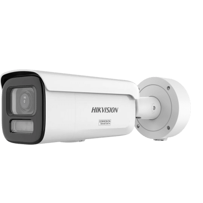 Cámara Bala IP / 4 Megapixel / Lente Mot. 2.8 a 12 mm / Dual Light 60 m (196.9 ft) / ColorVu 3.0 / WDR 130 dB / IP67 NEMA 4X
