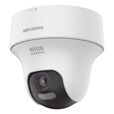 Cámara Turret IP / 2 Megapixel / Dual Light 20 m (65.6 ft) IR + 15 m (49.2 ft) Luz Blanca / Wi-Fi / Audio Bidireccional / IP54 / dWDR