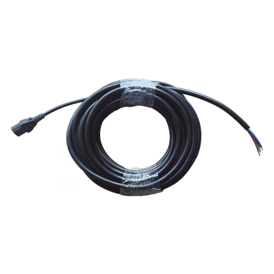 Kit de Cables de Corriente / Cable Principal 10 m (32.8 ft) / Interconexión Superior 37 cm / Interconexión Inferior 1.1 m (3.6 ft) / Para Paneles LED Videowall