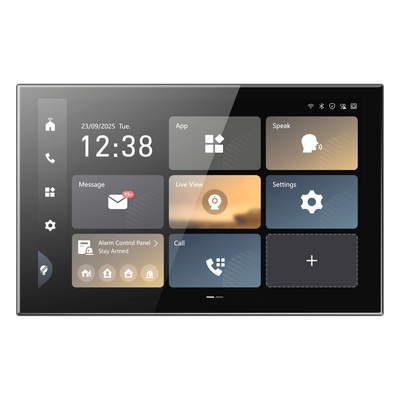 Monitor Táctil IP / 10.1″ Full HD+ / Android 14 / Wi-Fi 6 / PoE / Audio Dual / Gestión Unificada