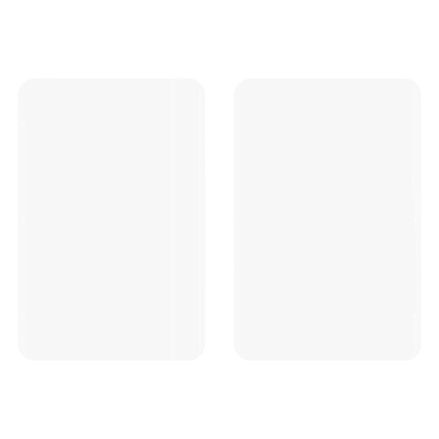 Aletas de Acrílico para Torniquete / Alto Impacto IK5 / Carriles 65 cm (25.6 in) / Kit 2 Piezas / Sin Tornillería