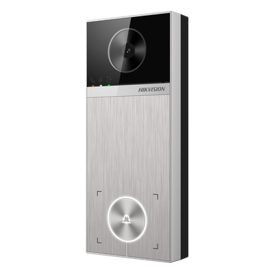 Videoportero IP / 4 Megapixel / Ángulo de Visión 150° / Control de 2 Cerraduras / Detección de Sonidos / PoE / IP65