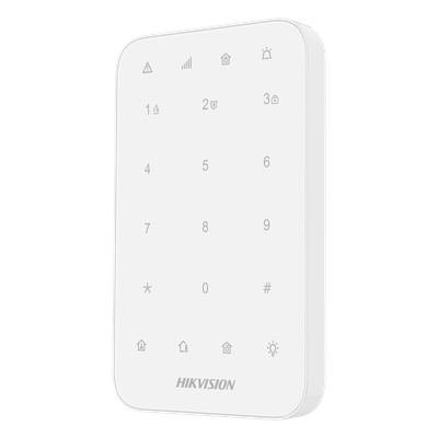 Teclado Inalámbrico para Alarma / Pantalla Táctil / Cifrado AES-128 / 433 MHz Bidireccional / Batería 2 Años