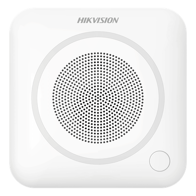 Sirena Inalámbrica Interior / 105 dB / Audio Intercom 85 dB / LED de Alerta / 433 MHz / Alcance 800 m (2624.7 ft) / Cifrado AES-128