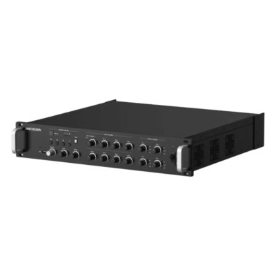 Amplificador de Red / 4 Zonas 250W / Salida 100V/70V / Bluetooth 5.0 / Entrada de Alarma / Síntesis de Voz TTS