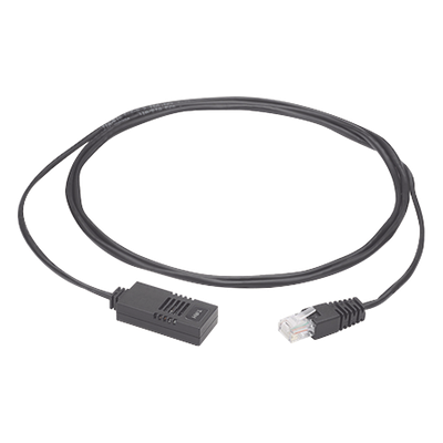 Sensor de Monitoreo Ambiental / Conversión A/D Integrada / Exactitud 5% RH / Rango 0°C a +65°C / Cable 6.56 ft / RJ45 / Gabinetes Telecom y Data Centers