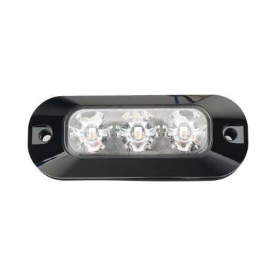 Luz Perimetral LED / 3 LEDs / 21 Patrones de Destello / 12-24 VCC / SAE J595 Clase I / Uso Interior y Exterior