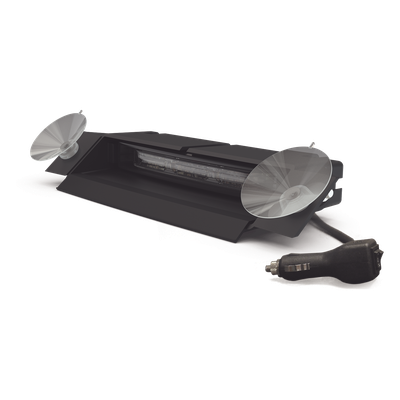 Luz LED de Advertencia / Perfil Bajo / Dual Color / 36 Patrones / 12-24 VDC / Montaje Versátil