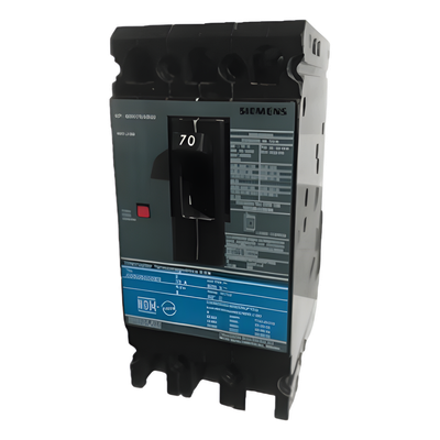 Interruptor Termomagnético / 3 Polos / 70 A / 600 VCA / 65 kA / Compacto 6.35″ (161.3 mm)