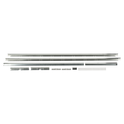Extensión para Montaje de Piso / 2 Paneles Solares / 1300 x 2400 mm (4.3 x 7.9 ft) / Acero Galvanizado / Exterior