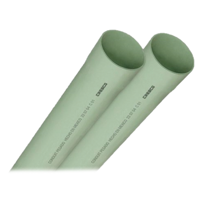 Tubo Conduit PVC Pesado / 2-1/2″ (60 mm) / 3 m (9.8 ft) / Norma NMX-E-012 / Autoextinguible / Aislación Eléctrica Superior