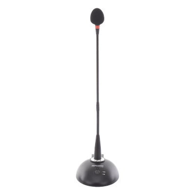 Micrófono de Escritorio Cuello de Ganso / Condensador Cardioide / Phantom +48V / Salida XLR Balanceada / Cable 8 m (26.2 ft)