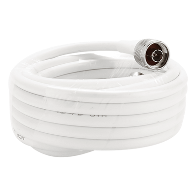 Jumper Coaxial / 60 cm (1.97 ft) / N Macho-N Macho / LMR300 / Blindaje >90 dB / 50 Ohm / 0.60 dB @ 2 GHz