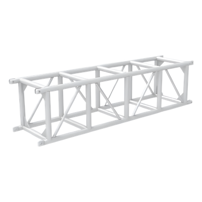 Truss de Aluminio / Sección 400 x 400 mm / Longitud 2 m (6.6 ft) / Conexión Rápida DIN 1999 / Carga Alta para Videowall y Audio