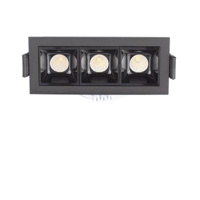 Reflector Empotrable LED / 6 W / 420 lúmenes / 6000 K Luz Fría / Haz 45° / IP20 / 50000 hrs