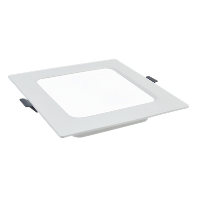 Spot LED Cuadrado Empotrable / 30 x 30 cm / 24 W / 2040 lúmenes / Luz Fría 6000 K / Ángulo 120° / IP20 / 25000 hrs