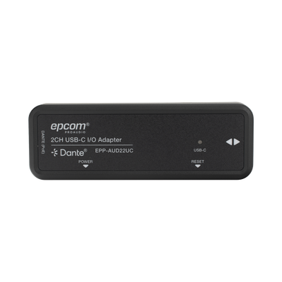 Extensor de Audio y Video / Dante® 2CH / USB-C I/O / HDMI 4K@30Hz / 100 m (328 ft) / PoE / Latencia 1-5 ms / ESD ±8 kV