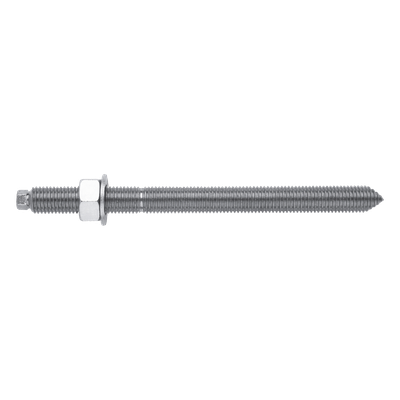 Espárrago Químico / Acero Galvanizado / M24 / 300 mm / Longitud Roscada 210 mm / Clase 5.8