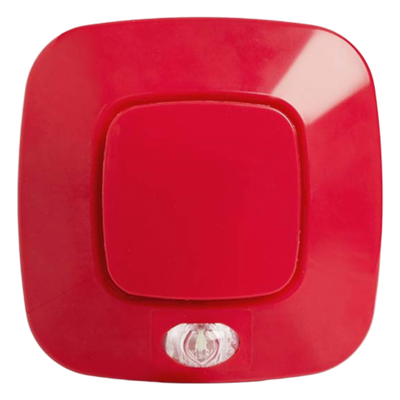 Sirena y Luz Direccional Direccionable / IP65 / 14 Tonos Programables / Alimentación Dual 18-30V / Aislador de Cortocircuito Integrado / Certificación EN 54-3 & EN 54-23