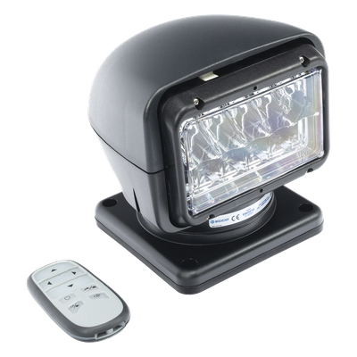 Faro Buscador / 7040 Lúmenes / Rotación 360° / Inclinación 90° / IP68 / 12-24 VCC / Uso Rudo