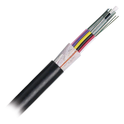 Cable de Fibra Óptica / 6 Hilos / OSP Planta Externa / No Armado Dieléctrico / Multimodo OM4 50/125 / MDPE / 19.68 pies