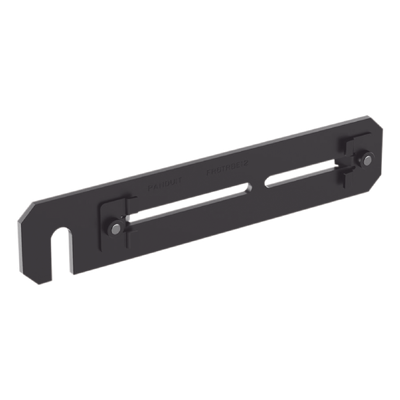 Soporte de Montaje a Techo / Canaletas FiberRunner 4×4 y 6×4 / Varilla Roscada 1/2″ / Acero Negro