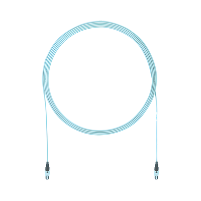 Cable de Interconexión de Fibra Óptica / 12 Fibras Multimodo OM4 / Conector Pan-MPO Hembra-Hembra / Polaridad A / LSZH / 24 m (78.74 ft)