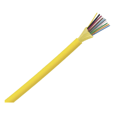 Cable de Fibra Óptica Interior / 24 Hilos / Monomodo OS2 9/125 / Tight Buffer 900 µm / LSZH / No Conductiva