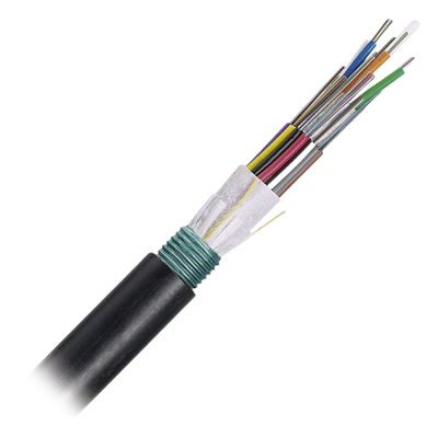 Cable de Fibra Óptica / 48 Hilos / OSP Planta Externa / Armado / Monomodo OS2 / 250µm / Bloqueo de Agua Seco