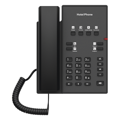 Teléfono IP / 8 Teclas Programables / Audio HD / PoE / 2 Cuentas SIP / Montaje Pared o Escritorio