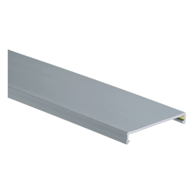 Tapa para Canaleta Ranurada / 2 in Ancho / 1828.8 mm (6 ft) Largo / PVC Sin Plomo / UL94 V-0 / Negro