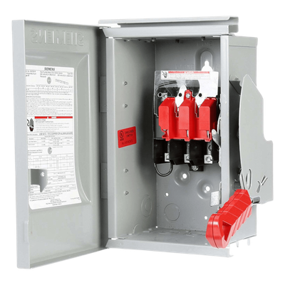 Interruptor de seguridad / 600 Vca / 3 polos / 60 A / NEMA 1 / Sin portafusibles / Heavy duty