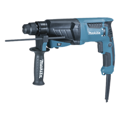 Rotomartillo SDS-PLUS / 1″ (26 mm) / 800 W / 0-1200 RPM / 0-4600 IPM / 3 Modos de Operación / Mango Antivibración