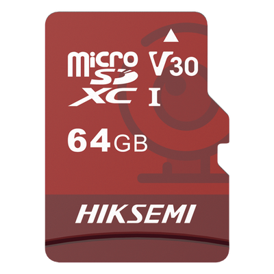 Tarjeta MicroSD / 64 GB / Lectura 95 MB/s / Escritura 40 MB/s / Clase 10 U3 / Grabación 4K / Videovigilancia 24/7