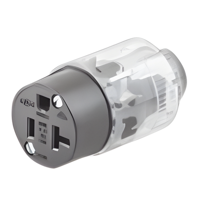 Conector Iluminado / 20 A / 125 V CA / 2P 3H / NEMA 5-20R / LED 360° / -40°C a 75°C