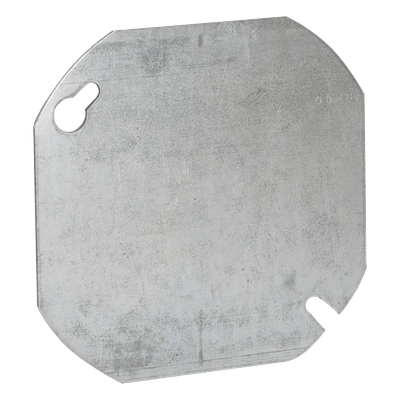 Tapa Ciega Octagonal / 4.063 x 4.063 in / Acero Galvanizado / UL Listed / Pintable