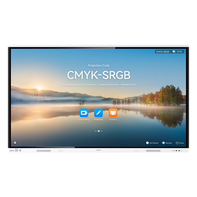 Pantalla Interactiva / 86 pulgadas / 4K / Wi-Fi 6 / Latencia 16 ms / 6 Micrófonos / 4 Altavoces 30 W