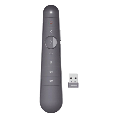 Control Remoto Inalámbrico / Compatible con IdeaHub 65/75/86 pulgadas / Operación Remota de Micrófono, Cámara y Altavoz / Diseño Ergonómico / Conexión Estable