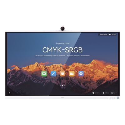 Pantalla Interactiva Inteligente / 75″ / 4K UHD / Wi-Fi 6 / Cámara 4K / BYOM / Harmony OS