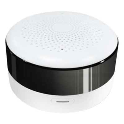 Controlador IR Universal / Zigbee 3.0 / Alcance 10-15 m (32.8-49.2 ft) / Sensor Temp-Hum / Aprendizaje IR / 80×48 mm