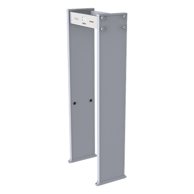 Arco Detector de Metales / 12 Zonas Simultáneas / Pantalla LCD 4.3″ / Conteo Bilateral de Personas / Ethernet 10/100M / 255 Niveles de Sensibilidad / Detección 25 mm